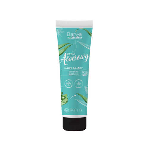 BARWA Naturalna Krem Aloesowy do dłoni i paznokci - nawilżający  100ml