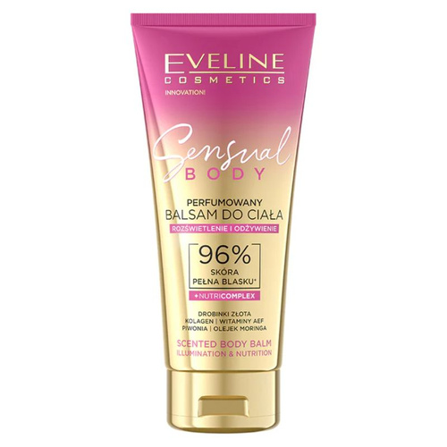 EVELINE Sensual Body Perfumowany balsam do ciała Rozświetlenie i Odżywienie 200ml