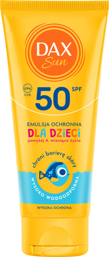 DAX Emulsja ochronna dla dzieci SPF 50 Travel 100 ml