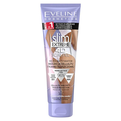 EVELINE Slim Extreme 4D Mezo-aktywator redukcji cellulitu i tkanki tłuszczowej 125 ml