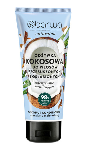 BARWA Odżywka Kokosowa Intensywnie Nawilżająca do Włosów 200 ml