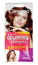 Delia Cosmetics Cameleo Szampon koloryzujący nr 6.53 Złoty Karmel
