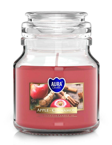 Aura Świeca zapachowa - Jabłko z Cynamonem SND71-87