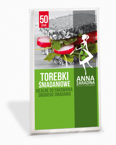 ANNA ZARADNA Torebki śniadaniowe-50szt