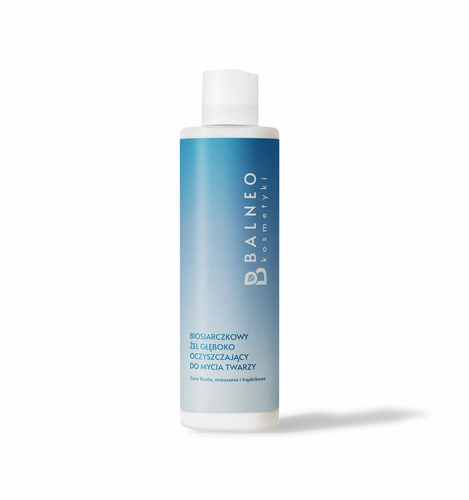 Balneo kosmetyki biosiarczkowy żel głęboko oczyszczający do mycia twarzy 2w1 200ml