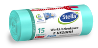 STELLA Worki łazienkowe z uszami FRESH - o świeżym zapachu 15L-30szt.