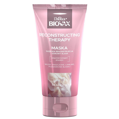 L'BIOTICA Biovax Glamour Maska Reconstructing Therapy 150ml