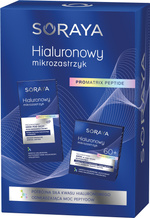 SORAYA Zestaw prezentowy Hialuronowy Mikrozastrzyk 60+ (Krem regenerujący + Krem przeciwzmarszczkowy pod oczy)