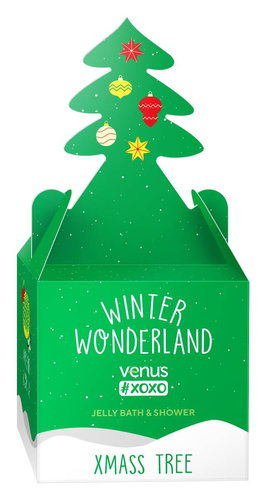 VENUS Xoxo Zestaw prezentowy - Winter Wonderland Jelly BathShower Xmas Tree