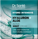 DR.SANTE Hydro Intensive Aktywny krem intensywnie nawilżający na noc Hyaluron + Aloe 50 ml
