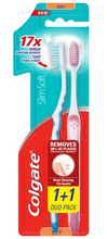 COLGATE Slim Soft Advanced Szczoteczka do Zębów Duopack 2 szt.