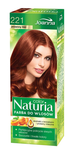 Joanna Naturia Color Farba do włosów nr 221-jesienny liść  150g