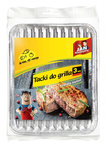 Sarantis Jan Niezbędny Tacki do grilia  1op.(3+1szt)