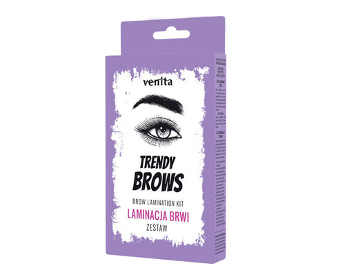 VENITA Trendy Brows Zestaw do laminacji brwi