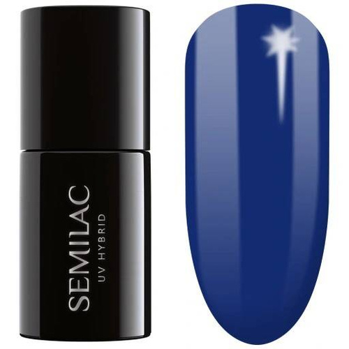 SEMILAC Lakier hybrydowy 308 Festive Blue  - 7 ml