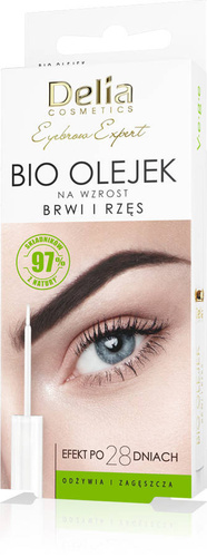 Delia Cosmetics Eyebrow Expert Bio Olejek na wzrost brwi i rzęs