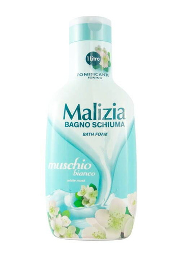 MALIZIA Płyn do kąpieli Białe Piżmo 1000 ml