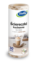 Stella ściereczki kuchenne zapach vanilla latte 30 szt.