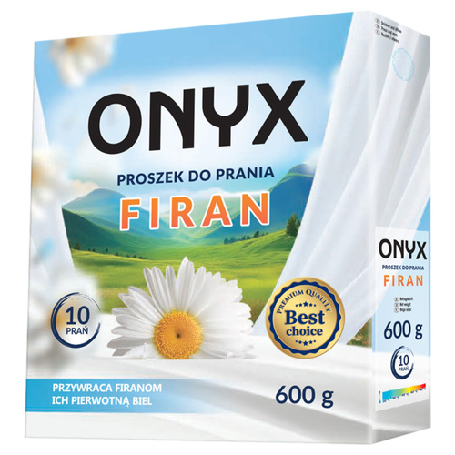 ONYX Proszek do prania firan 600g (10 prań)