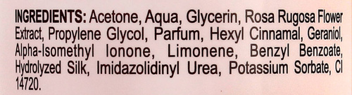 Delia Cosmetics Zmywacz do lakieru hybrydowego acetonowy 100ml