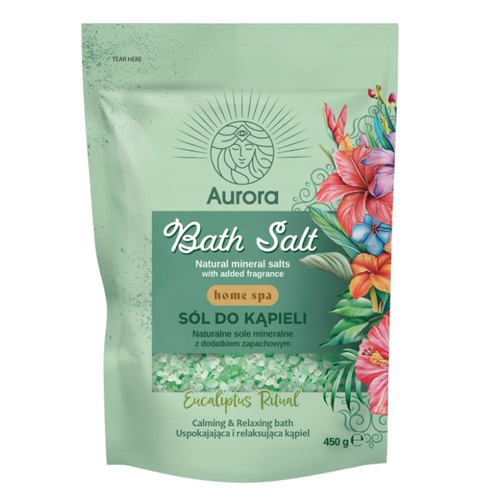 Aurora Spa sól do kąpieli Eukaliptus 450g