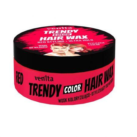 VENITA TRENDY WOSK KOLOR CZERWONY