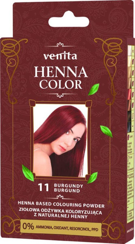 VENITA Henna Color Ziołowa Odżywka koloryzująca - 11 Burgund