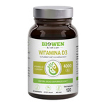 Biowen Witamina D3 z lanoliny 120 kapsułek