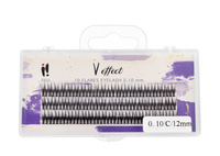 IBRA Kępki rzęs V EFFECT - 0.10/C/12mm