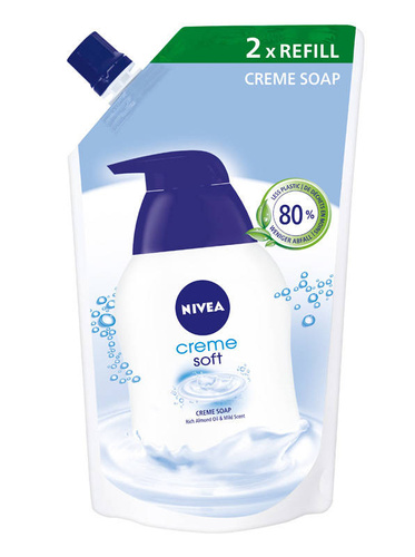 NIVEA MYDŁO W płynie zapas Cream Soft  500ml