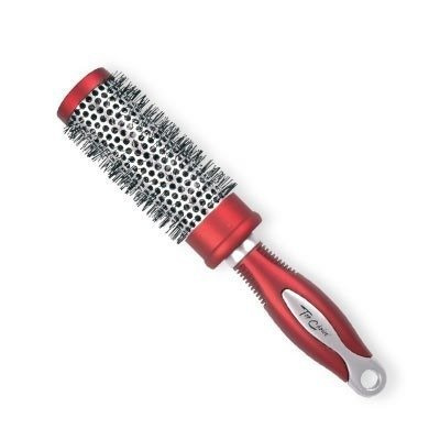 Top Choice Akcesoria do włosów Szczotka do włosów Exclusive rozm M okrągła silver/burgund  62025-01
