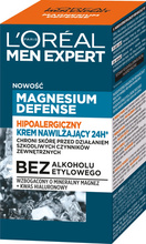 Loreal Men Expert Hipoalergiczny Krem nawilżający 24H* Magnesium Defence 50ml