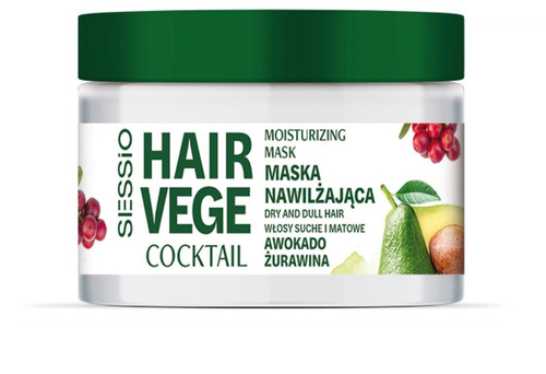 CHANTAL SESSIO HAIR VEGE Maska awokado żurawina 250ml
