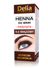 Delia Cosmetics Henna do brwi 4.0 Brązowa