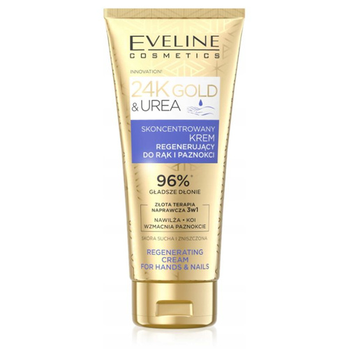 EVELINE 24K GOLD&UREA Skoncentrowany Krem do rąk 100ml
