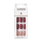 KISS Sztuczne Paznokcie samoprzylepne imPress - KIMM010 (rozmiar M) 1op.(30szt)