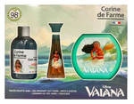 CORINE DE FARME Disney Zestaw prezentowy Vaiana (woda toaletowa 30ml + Żel pieniący 3w1 300ml + Pudełko naprzekąski)