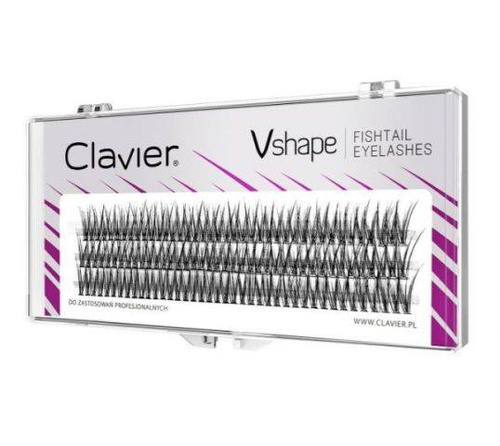 Clavier VShape kępki rzęs 14 mm typ jaskółki 10D