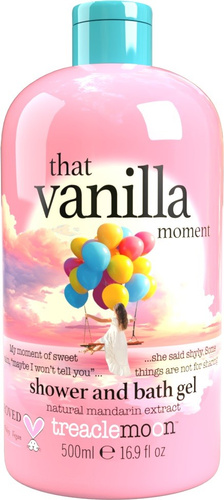 TREACLEMOON Żel pod prysznic i płyn do kąpieli Vanilla Moment 500 ml