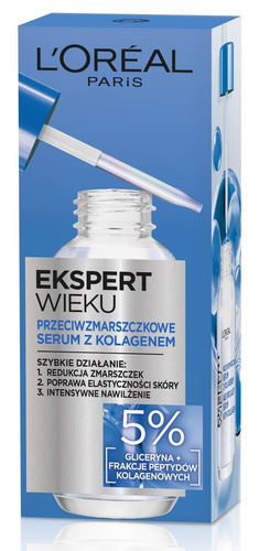 L'Oreal Ekspert Wieku Serum Przeciwzmarszczkowe z Kolagenem 30 ml