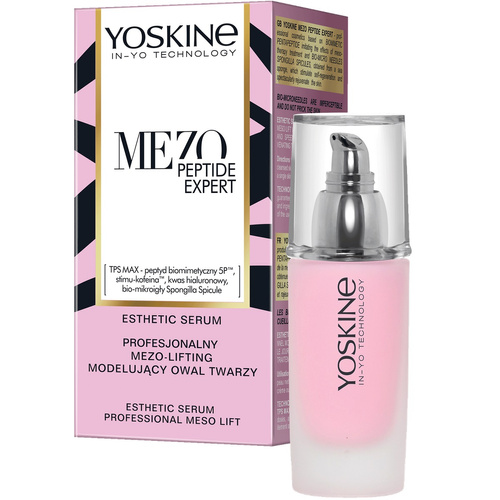 YOSKINE Mezo Peptide Expert Profesjonalny Mezo-Lifting modelujący owal twarzy 30ml