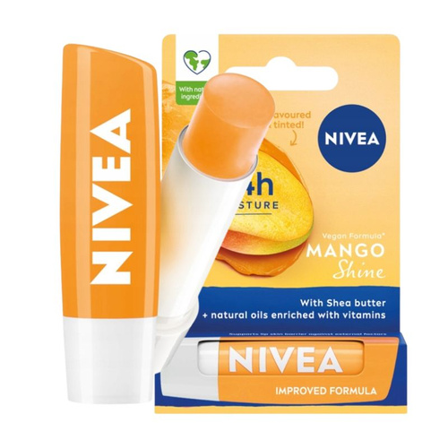NIVEA Lip Care Ochronna pomadka do ust - Hydro Mango Shine 4.8 g