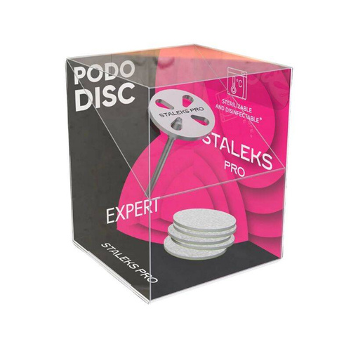 Staleks Pro S Pododisk 15mm z zestawem 5 jednorazowych pilników 180 grit PDset-15
