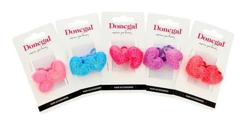 DONEGAL Ozdoby do włosów - gumka (FA-5659)- mix