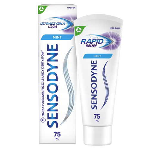 Pasta do zębów wrażliwych Sensodyne Ultraszybka Ulga Mint 75ml