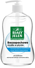 Biały Jeleń Mydło w Płynie Bezzapachowe Hipoalergiczne 500 ml