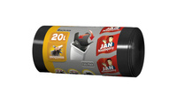 Sarantis Jan Niezbędny Worki na śmieci HD easy pack czarne 20 L  40szt.