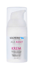 SOLVERX Age.Reset Krem - Maska nocna do twarzy - Odbudowa Mikrobiomu & Wygładzenie Skóry 50ml