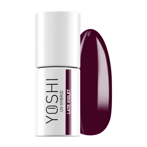 Yoshi Hybrydowy Lakier 315 Late Violet 6ml