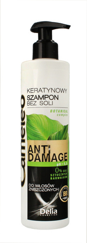 Delia Cosmetics Cameleo Szampon z keratyną bez soli  250ml